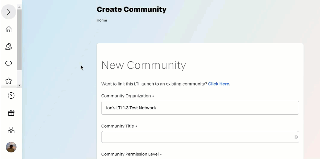 CreateCommunityfromLMSLaunch.gif